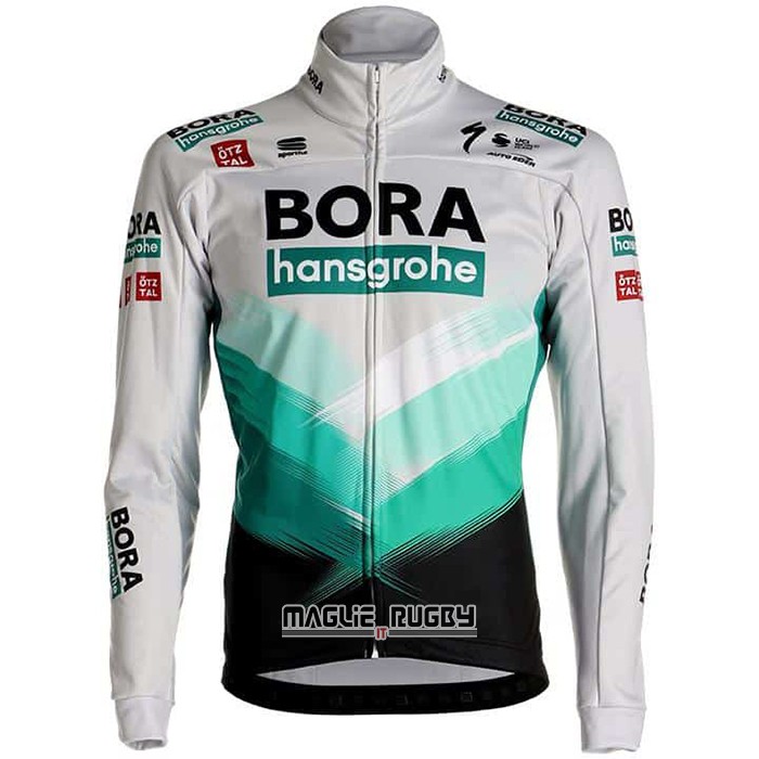 Maglia Bora-Hansgrone Manica Lunga 2021 Bianco - Clicca l'immagine per chiudere